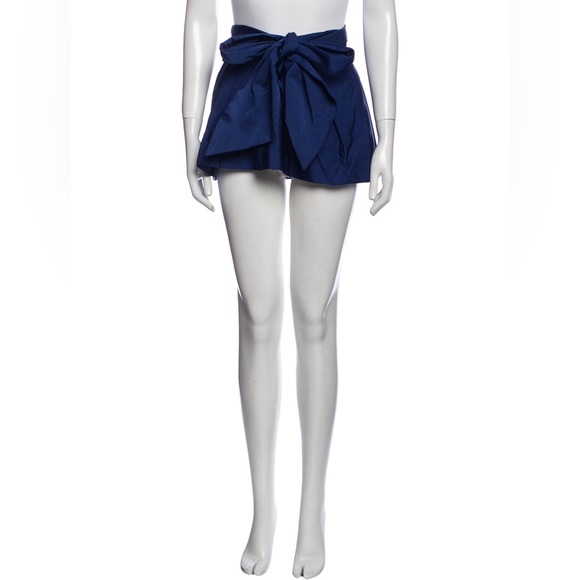 Dries Van Noten Wrap Mini Silk Skirt - Picture 1 of 5